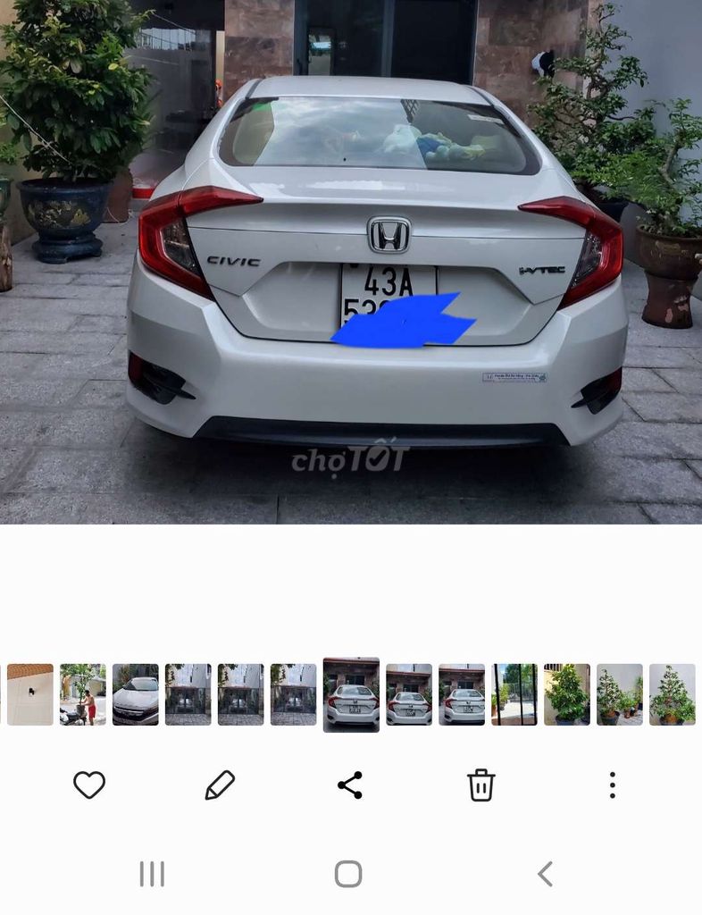 Honda Civic 2020, импорт, от собственника