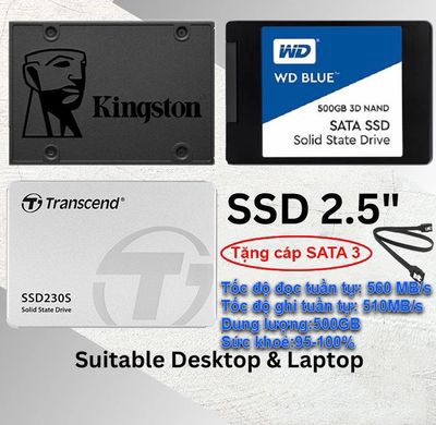SSD 2.5 500GB Tháo máy sử dụng tốt,không lỗi lầm. Mua bán Linh kiện (RAM, Card...) tại Thị xã Duy Tiên Hà Nam được đăng bởi Ngọc Minh