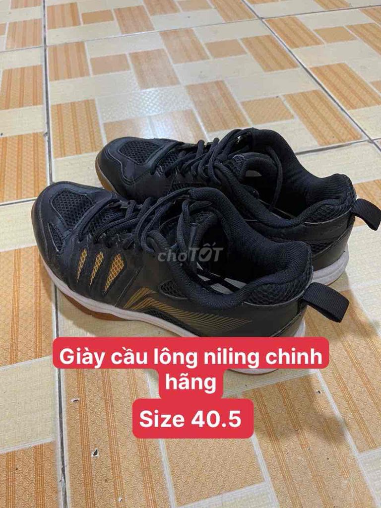 giay cau lonh lining chính hãng size 40.5