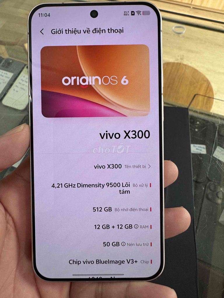 Vivo X300 12GB/512GB màu cầu vồng. Mua bán Điện thoại tại Quận Đống Đa Hà Nội được đăng bởi Lê Khuyến hình 1