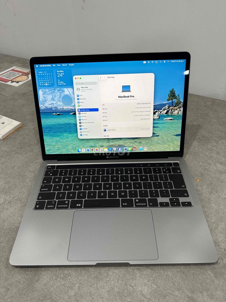 MacBook Pro 2020 16GB/1TB Grey. Mua bán Laptop tại Quận Thanh Khê Đà Nẵng được đăng bởi Hoàng Kim store hình 1