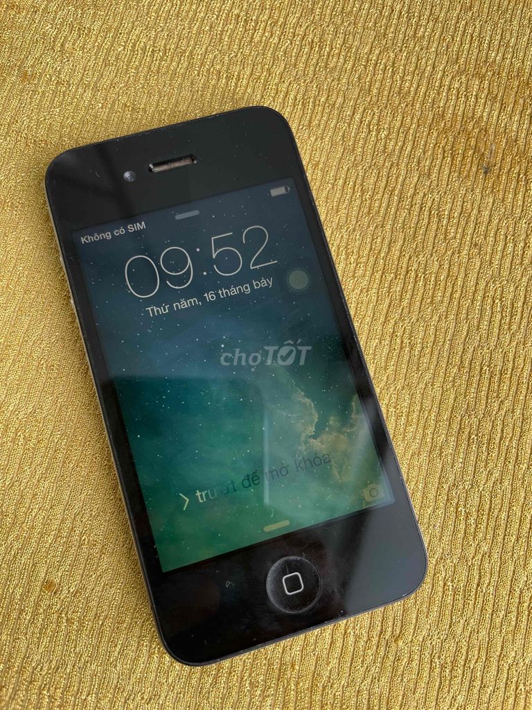 iPhone 4 16GB Đen 7.1.2. Mua bán Điện thoại tại Quận 12 Tp Hồ Chí Minh được đăng bởi Huy hình 1