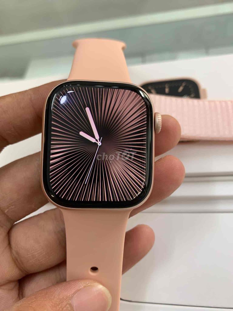 Bán đh apple watch sr10:42 Pink lte Esim new zin