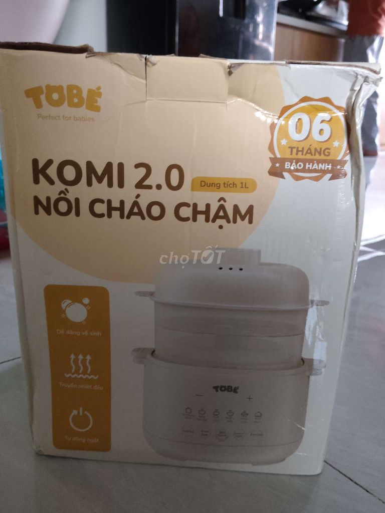 Nồi nấu chậm ToBé mới 100%. Mua bán Bếp, lò, đồ điện nhà bếp tại Thành phố Thuận An Bình Dương được đăng bởi Toàn Lê  hình 1