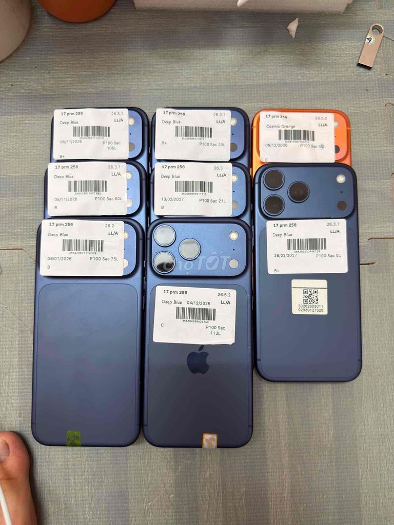 iPhone 17 Pro Max 256GB Xanh Zin. Mua bán Điện thoại tại Quận Cầu Giấy Hà Nội được đăng bởi Trọng Hoàng hình 1