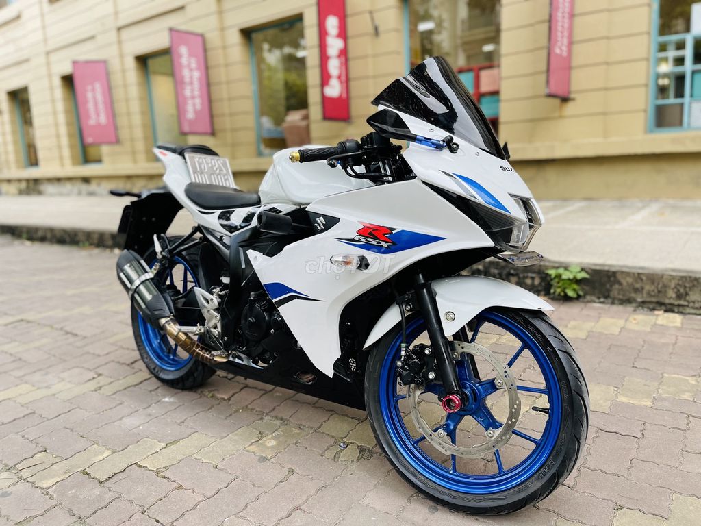 SUZUKI GSX 150 TRẮNG  150FI XE ĐẸP 1 CHỦ ĐI BÁN. Mua bán Xe máy tại Quận Nam Từ Liêm Hà Nội được đăng bởi Mai Khánh hình 3