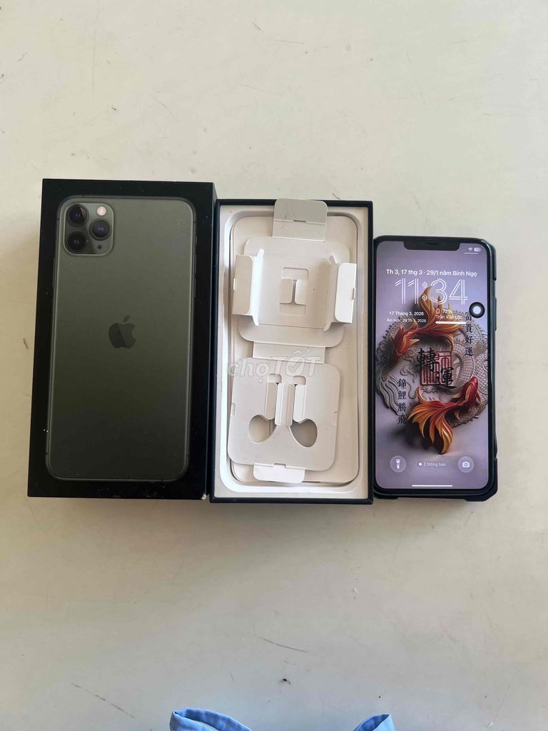 Bán Iphone 11 Promax 256Gb nguyên zin 100%. Mua bán Điện thoại tại Thành phố Qui Nhơn Bình Định được đăng bởi Trần Lộc hình 1