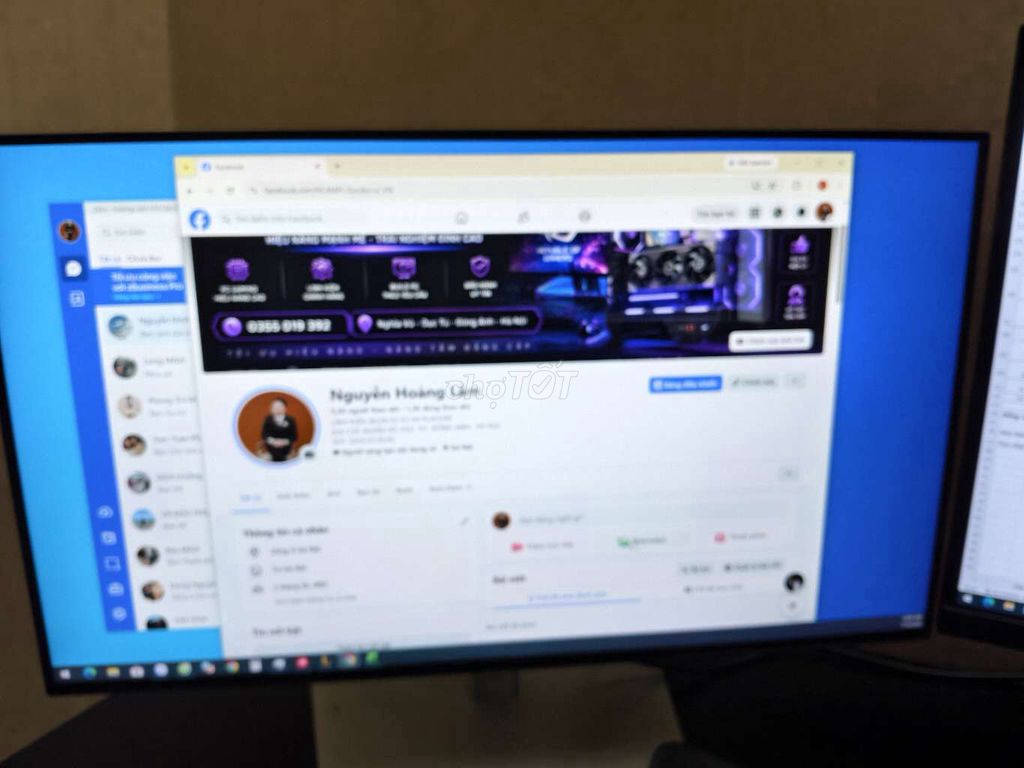 Màn hình Dell U24 22H 23.8 inch Full HD IPS. Mua bán Phụ kiện (Màn hình, Chuột...) tại Huyện Đông Anh Hà Nội được đăng bởi hoanglam hình 1