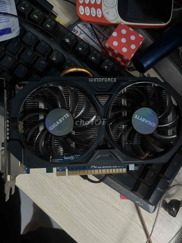 Card đồ họa GIGABYTE 750ti 2GB đã sử dụng. Mua bán Linh kiện (RAM, Card...) tại Thành phố Biên Hòa Đồng Nai được đăng bởi le van ly hình 1