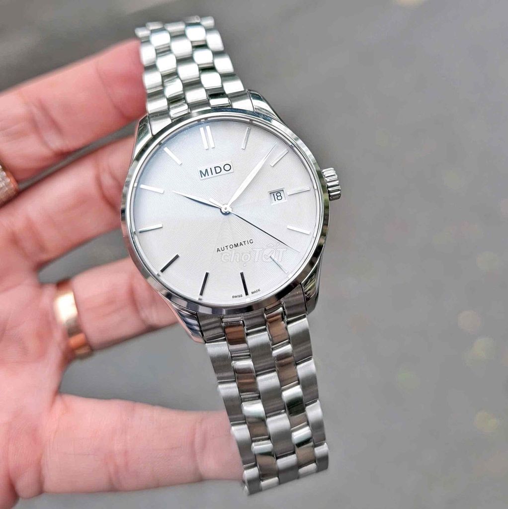 Đồng hồ Mido BELLUNA Gent II Nam Automatic Bạc. Mua bán Đồng hồ tại Quận Gò Vấp Tp Hồ Chí Minh được đăng bởi nguyên hình 1