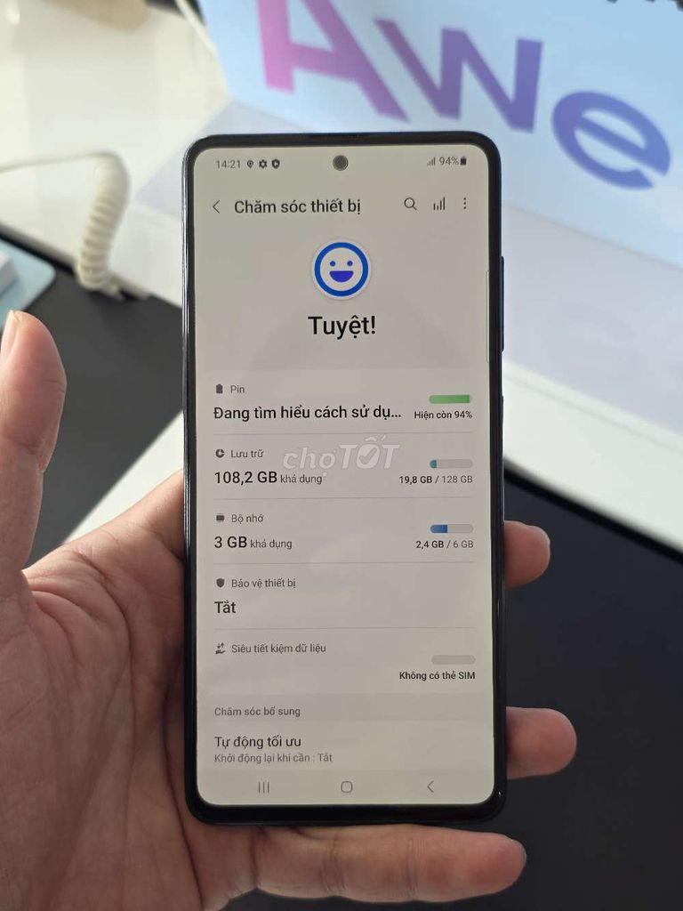 Samsung A51 128GB Đen. Mua bán Điện thoại tại Quận 8 Tp Hồ Chí Minh được đăng bởi Thanh Tùng hình 1