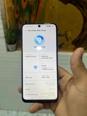 Honor 90 Lite ram 8/256GB