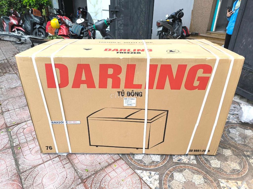 🌈Tủ đông suốt Darling inverter 770L hàng mới 100%