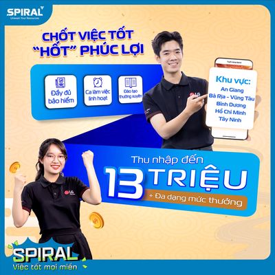 LG HẢI PHÒNG-TUYỂN DỤNG PG/PB BÁN HÀNG ĐIỆN MÁY
