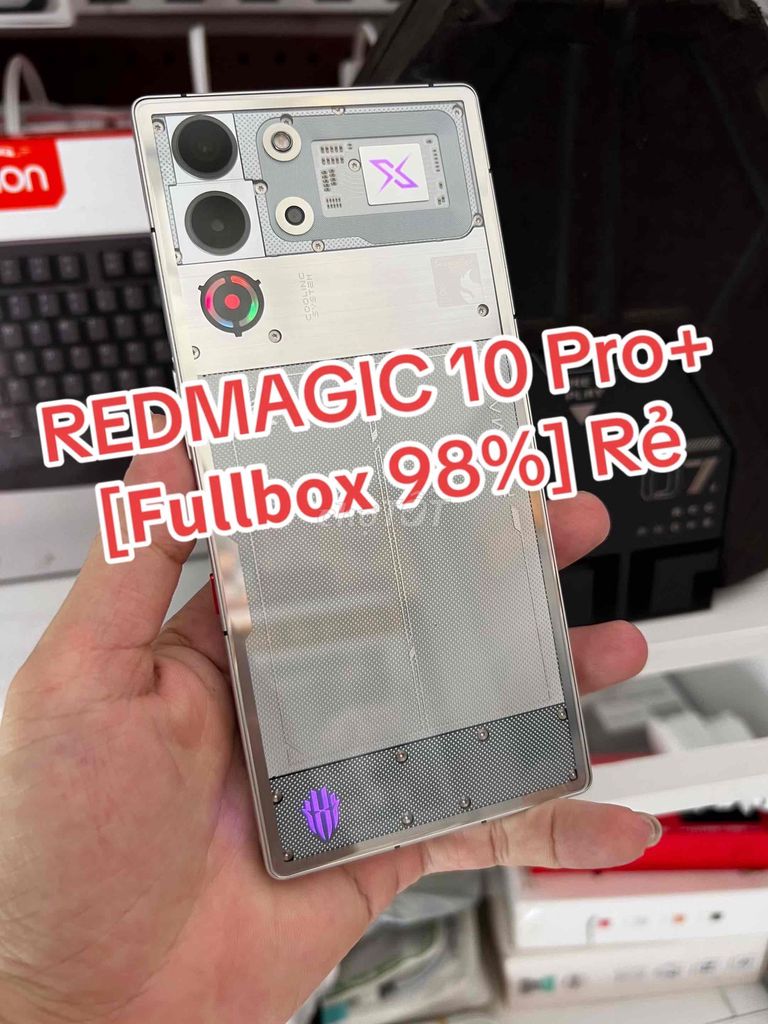 REDMAGIC 10 Pro Plus 512GB Bạc. Mua bán Điện thoại tại Thị xã Bến Cát Bình Dương được đăng bởi Thế Giới Phone hình 1