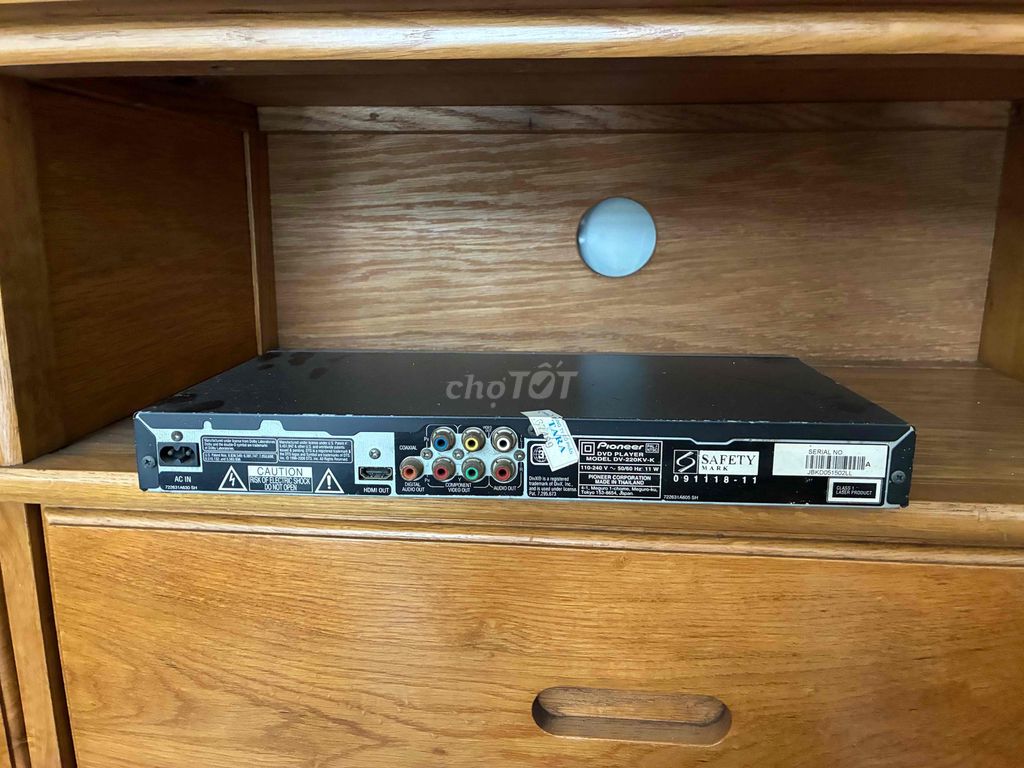 Đầu đĩa DVD Pioneer DV-220KV. Mua bán Tivi, Âm thanh tại Quận 4 Tp Hồ Chí Minh được đăng bởi Huy hình 1