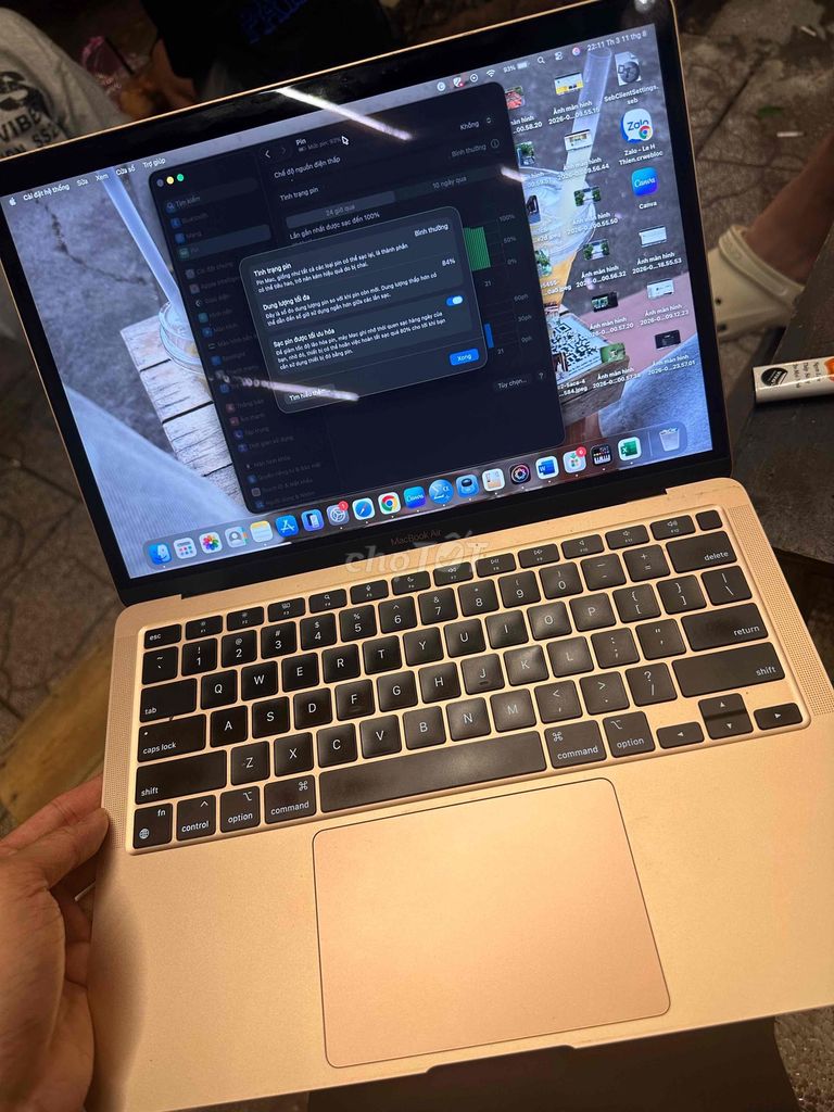 Apple MacBook Air M1 Vàng Đã qua sử dụng. Mua bán Laptop tại Quận Cái Răng Cần Thơ được đăng bởi Lê Thiện hình 1