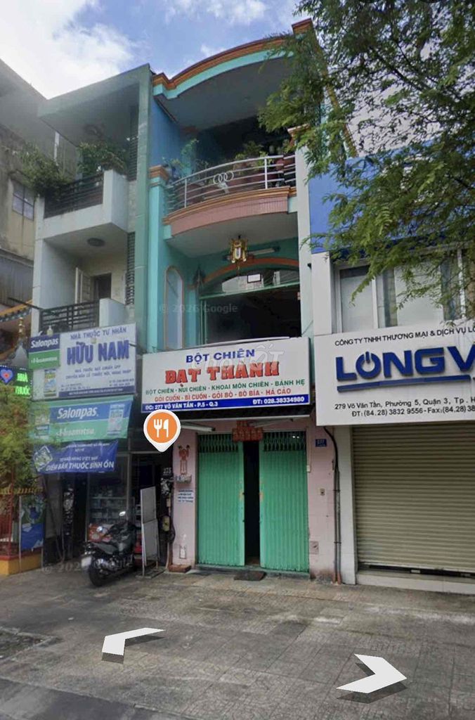 Аренда · 2 комн. · 120 м² · Quận 3, ул. Võ Văn Tần