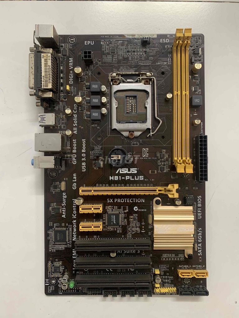 Xác main Asus-H81 PLUS. Mua bán Linh kiện (RAM, Card...) tại Quận Gò Vấp Tp Hồ Chí Minh được đăng bởi Hung hình 1