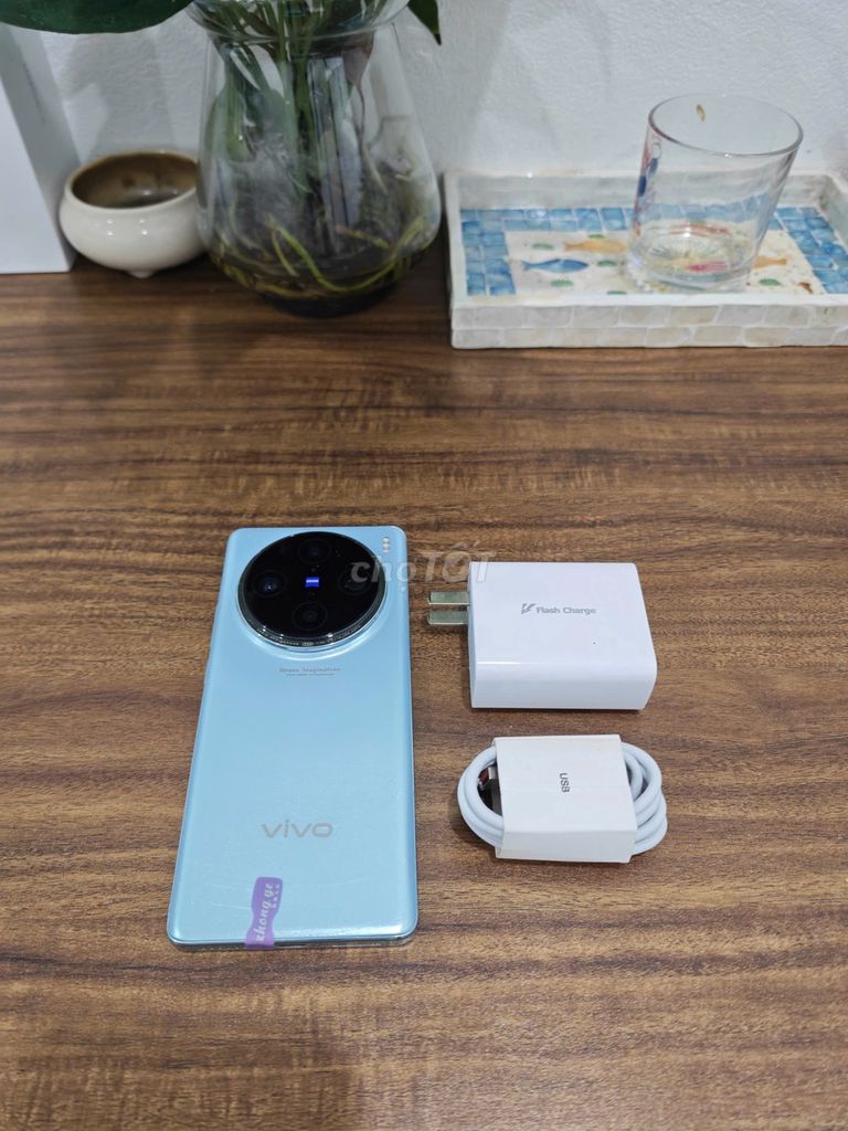 Vivo X100 Pro 5G Xanh 16/512 sạc 80w có ship COD. Mua bán Điện thoại tại Quận Hoàng Mai Hà Nội được đăng bởi Trần Ngọc Hiếu hình 1