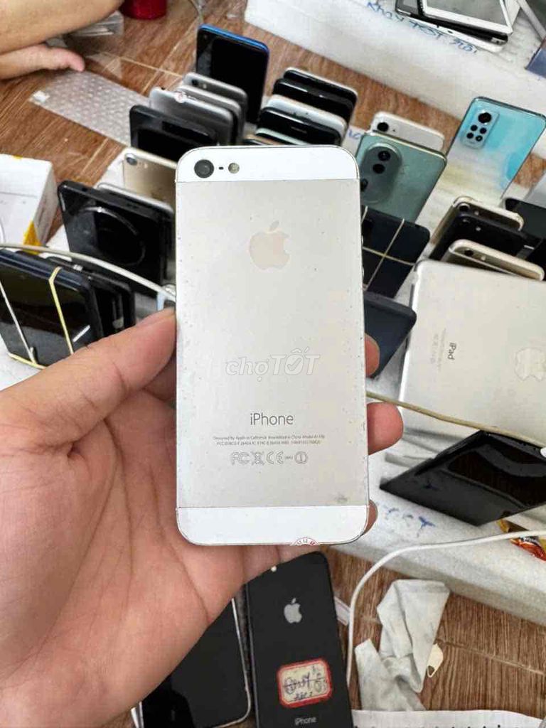 5s,16g,mất vân,pin ok,ám nhẹ, sim sóng tốt. Mua bán Điện thoại tại Thành phố Thủ Dầu Một Bình Dương được đăng bởi Phước Mobile hình 1