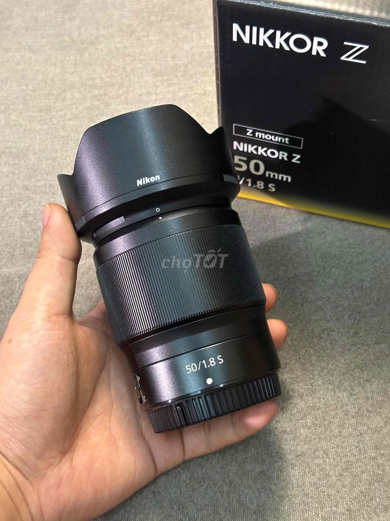 Ống kính Nikon Nikkor Z 50mm F1.8 S Đen Như mới. Mua bán Máy ảnh, Máy quay tại Quận Hải Châu Đà Nẵng được đăng bởi Tiến Đạt hình 1