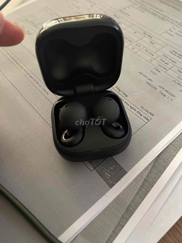 Tai nghe Sony Linkbuds Open Đen. Mua bán Tivi, Âm thanh tại Quận Bình Thạnh Tp Hồ Chí Minh được đăng bởi Dũng Phạm hình 1