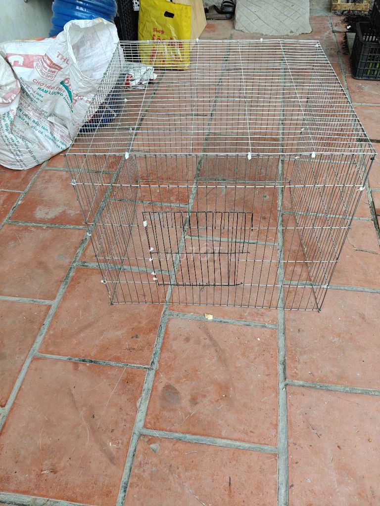 Lồng chim kim loại 60x60x50cm. Mua bán Phụ kiện, Thức ăn, Dịch vụ tại Huyện Tam Bình Vĩnh Long được đăng bởi Điền  hình 1