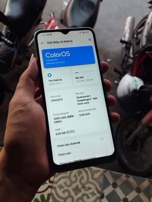 Oppo A77s 8GB/128GB Xanh