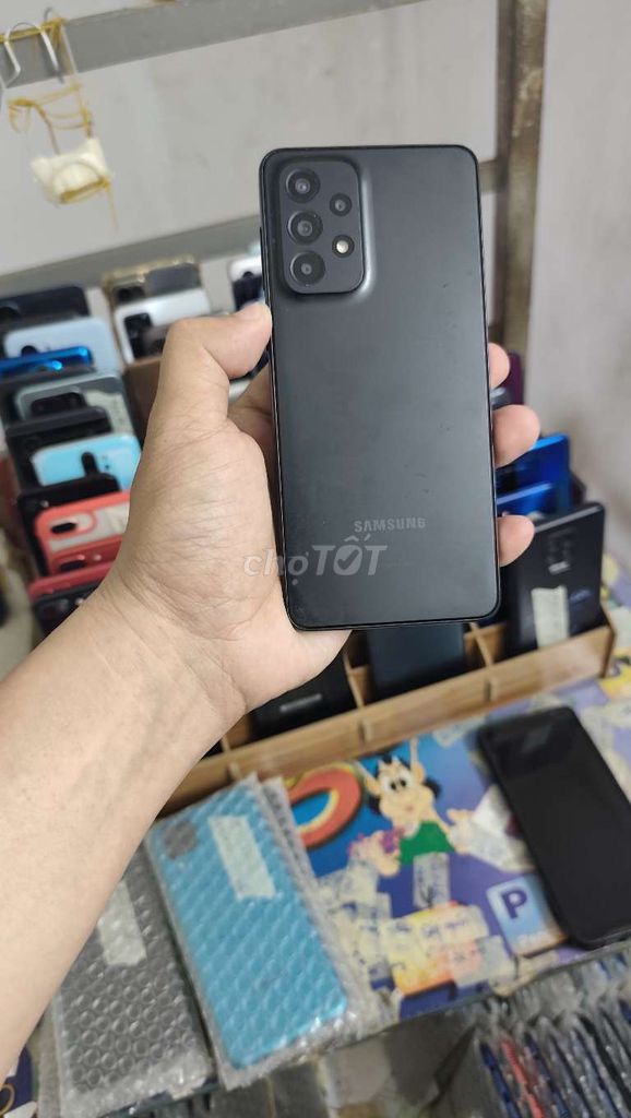 Samsung A33 5G, ram 6gb, 128gb, zin 💯. Mua bán Điện thoại tại Quận Gò Vấp Tp Hồ Chí Minh được đăng bởi A LONG   nhận thanh toán THẺ TÍN DỤNG hình 1