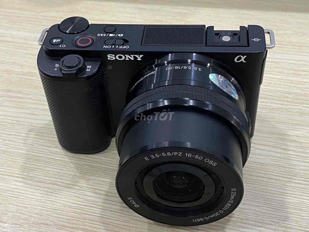 Máy ảnh Sony ZV-E10 Đen kèm lens 16-50mm. Mua bán Máy ảnh, Máy quay tại Quận 5 Tp Hồ Chí Minh được đăng bởi Phan Thế Phong  hình 1