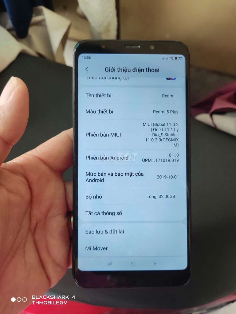Xiaomi Redmi 5 Plus 2Sim Full Đẹp Zalo Yutube Mượt. Mua bán Điện thoại tại Quận Gò Vấp Tp Hồ Chí Minh được đăng bởi SecondFones hình 2