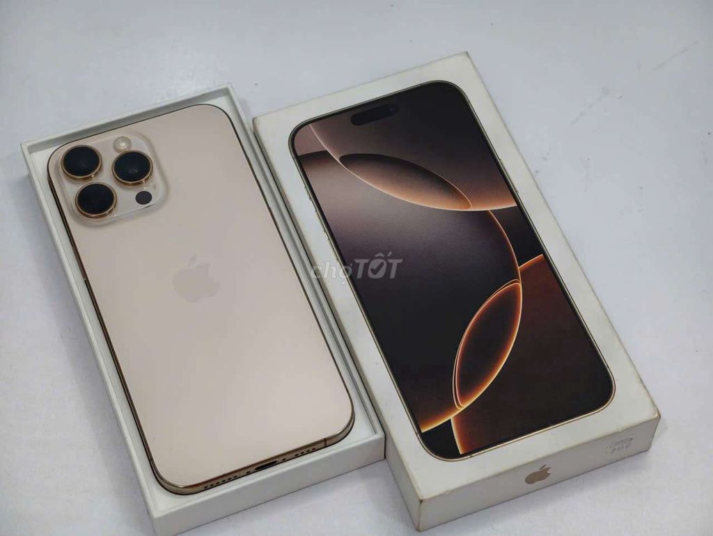 iPhone 16 Pro Max 256GB Sa Mạc 98%. Mua bán Điện thoại tại Quận Ninh Kiều Cần Thơ được đăng bởi Lê Khang hình 1