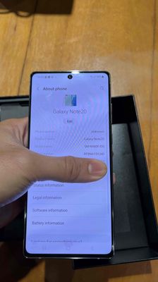 Samsung Galaxy Note20 Xanh lá 256GB chính hãng