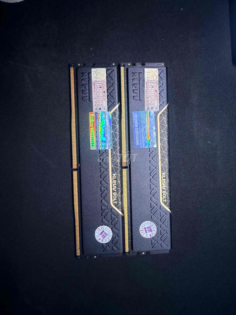 RAM DDR4 KLEVV BOLT 8GBx2 3000MHz CL15 Đã sử dụng. Mua bán Linh kiện (RAM, Card...) tại Quận Bình Thuỷ Cần Thơ được đăng bởi Cường hình 1
