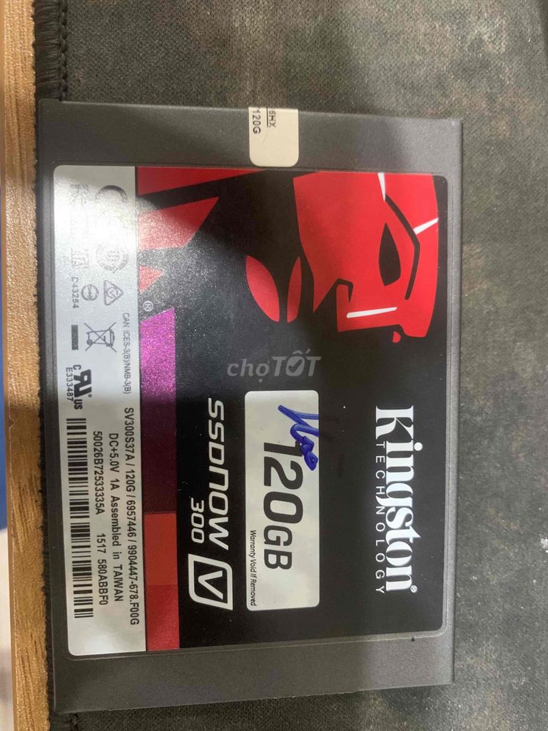Ổ cứng SSD Kingston SSDNow V300 120GB. Mua bán Linh kiện (RAM, Card...) tại Huyện Hoài Đức Hà Nội được đăng bởi Hao Dinh hình 1