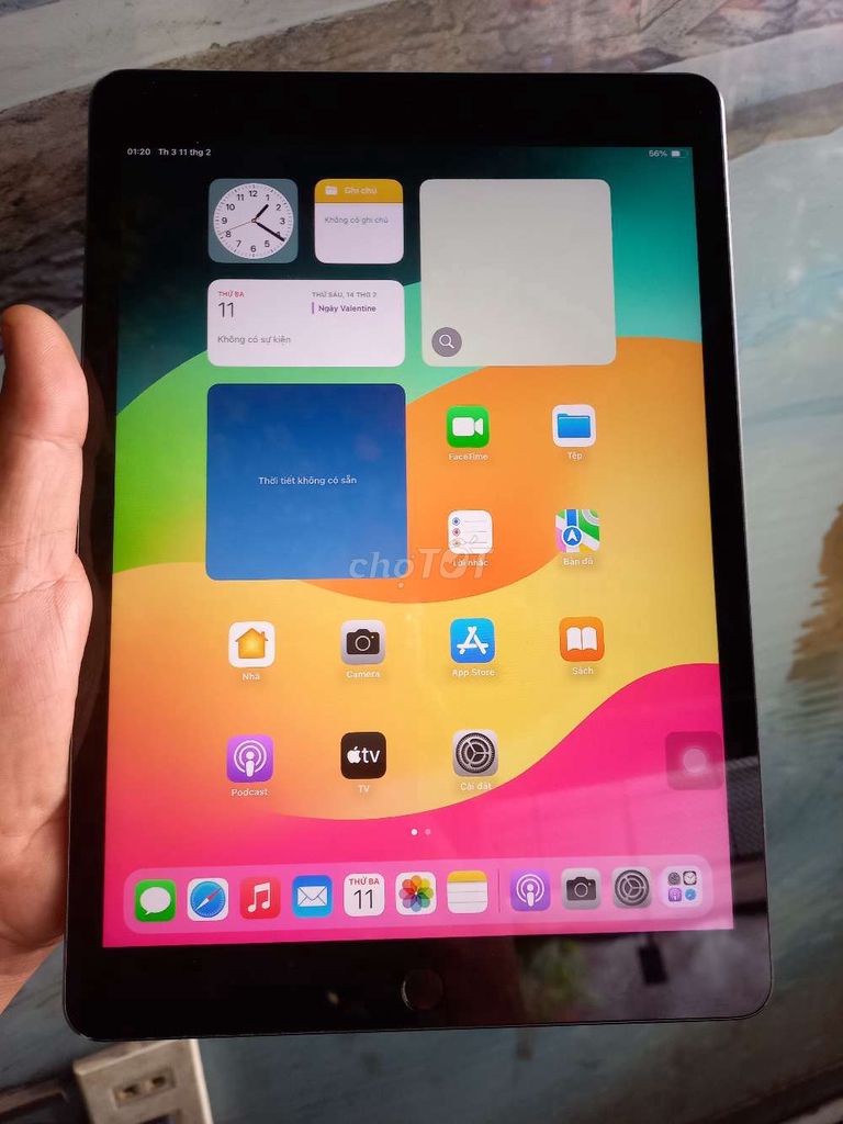 IPad gen 9 64g 4G wifi máy bao zin 100%