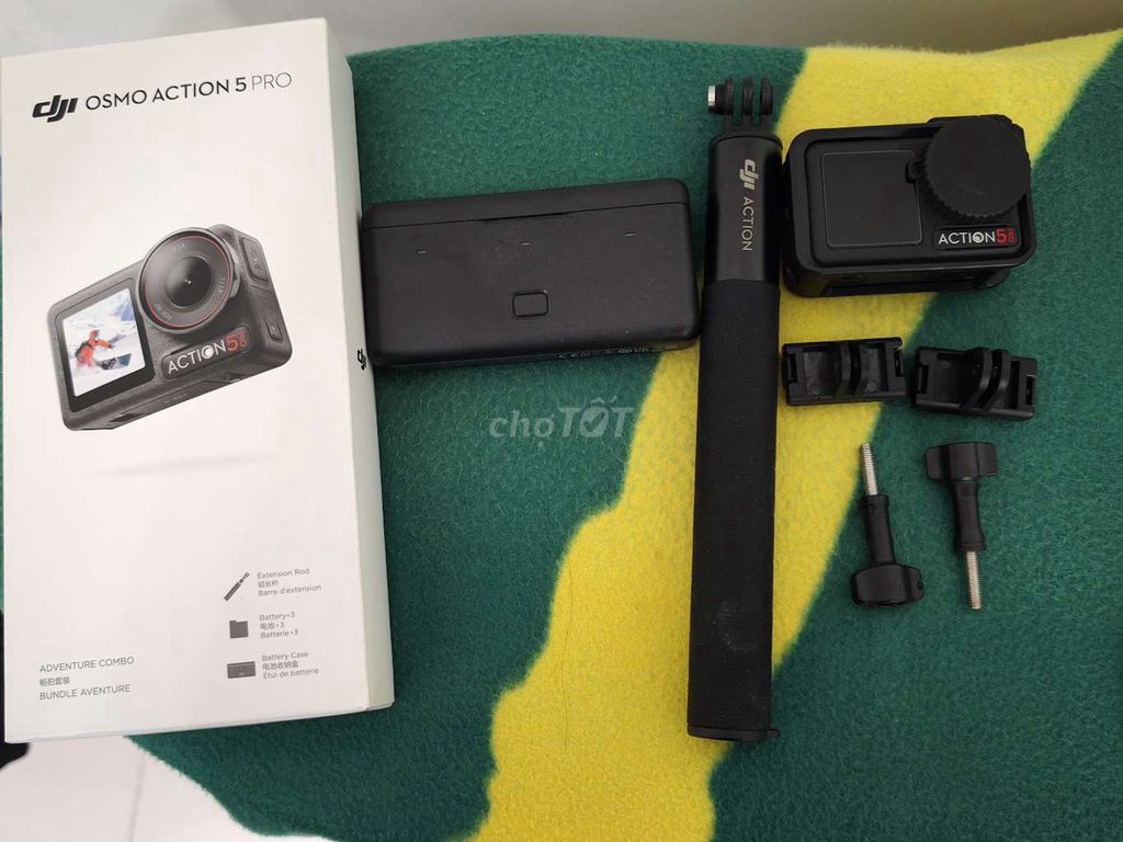 Camera hành động DJI Osmo Action 5 Pro Đen Như mới. Mua bán Máy ảnh, Máy quay tại Quận Bình Thạnh Tp Hồ Chí Minh được đăng bởi Thái Nguyễn hình 1