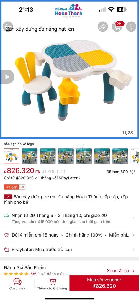 thanh lý bàn lego