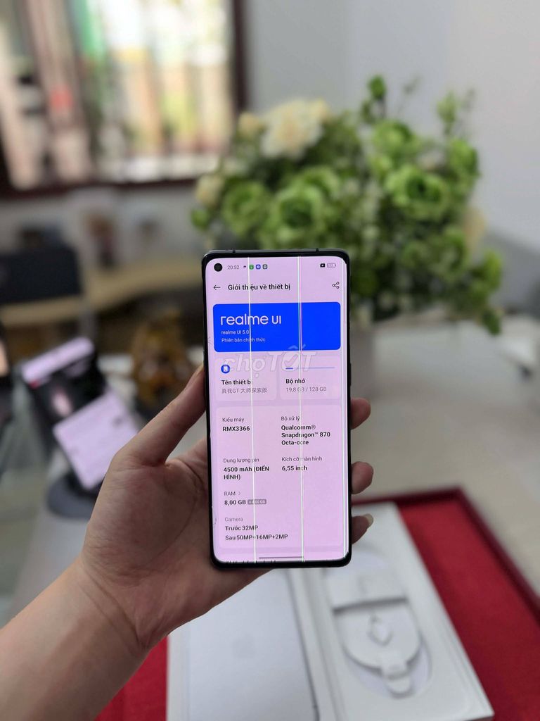 Realme GT Master Explorer 8GB/128GB Xám. Mua bán Điện thoại tại Thành phố Phủ Lý Hà Nam được đăng bởi Anh Long hình 1