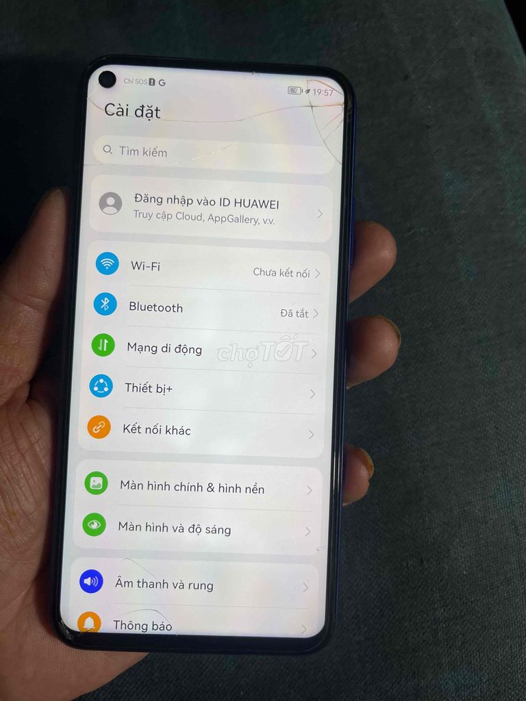 Huawei Nova 5T 128GB Xanh Kính nứt. Mua bán Điện thoại tại Quận 8 Tp Hồ Chí Minh được đăng bởi ngothanhdieungo hình 1