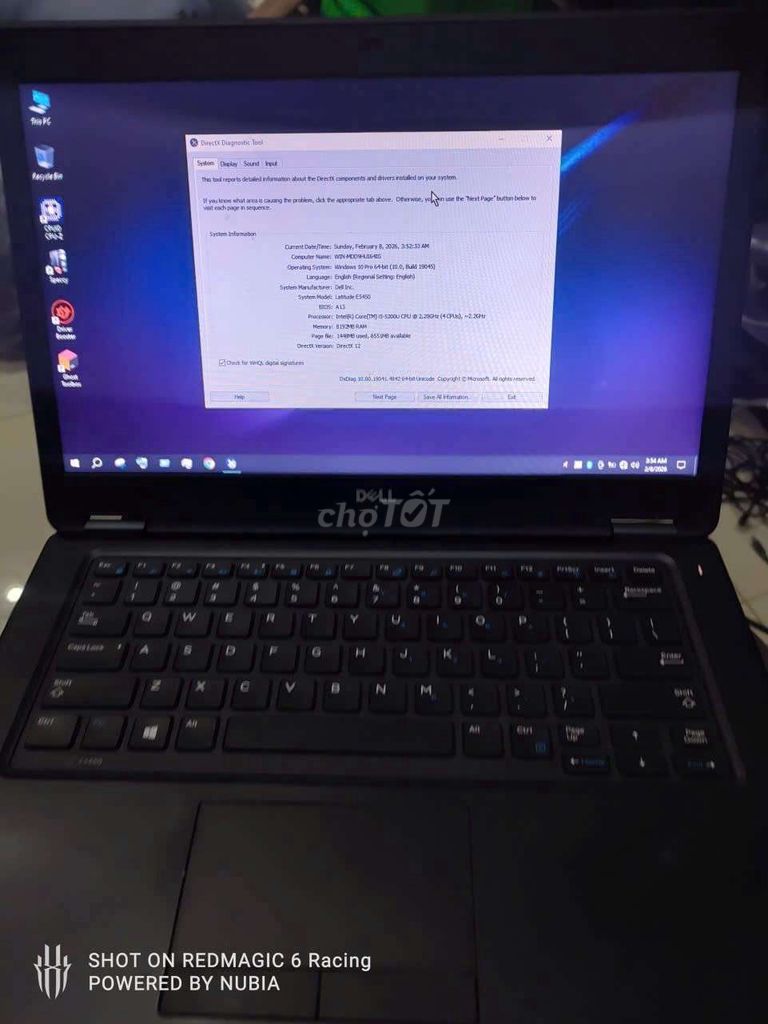 Dell E5450 i5-5200U 8GB/238GB SSD Like New. Mua bán Laptop tại Quận 11 Tp Hồ Chí Minh được đăng bởi quỳnh anh hình 1