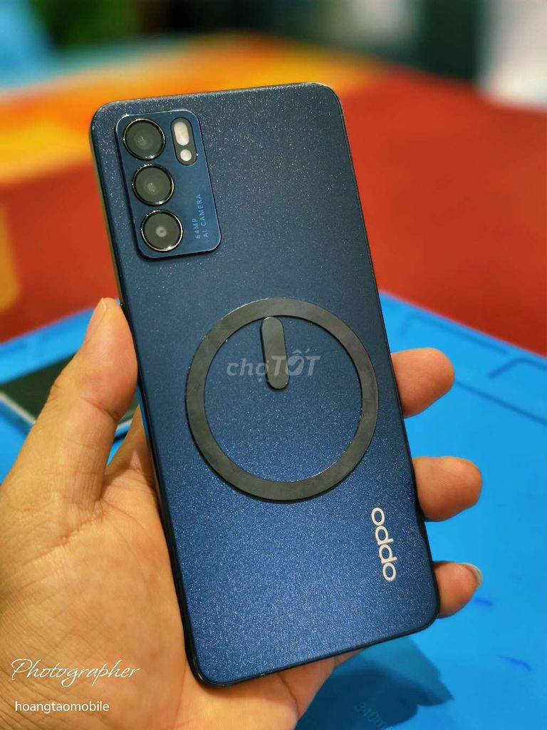 OPPO Reno 6 5G 8/128GB zin đẹp full. Mua bán Điện thoại tại Quận Tân Bình Tp Hồ Chí Minh được đăng bởi Táo Bán Lổ hình 1