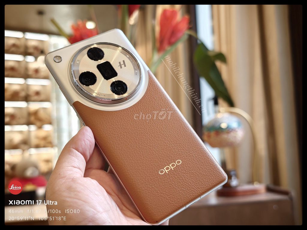 Oppo Find X7 Ultra 16GB/256GB Nâu đẹp keng,tặng ốp. Mua bán Điện thoại tại Quận Hoàng Mai Hà Nội được đăng bởi mobilehungthinh hình 1