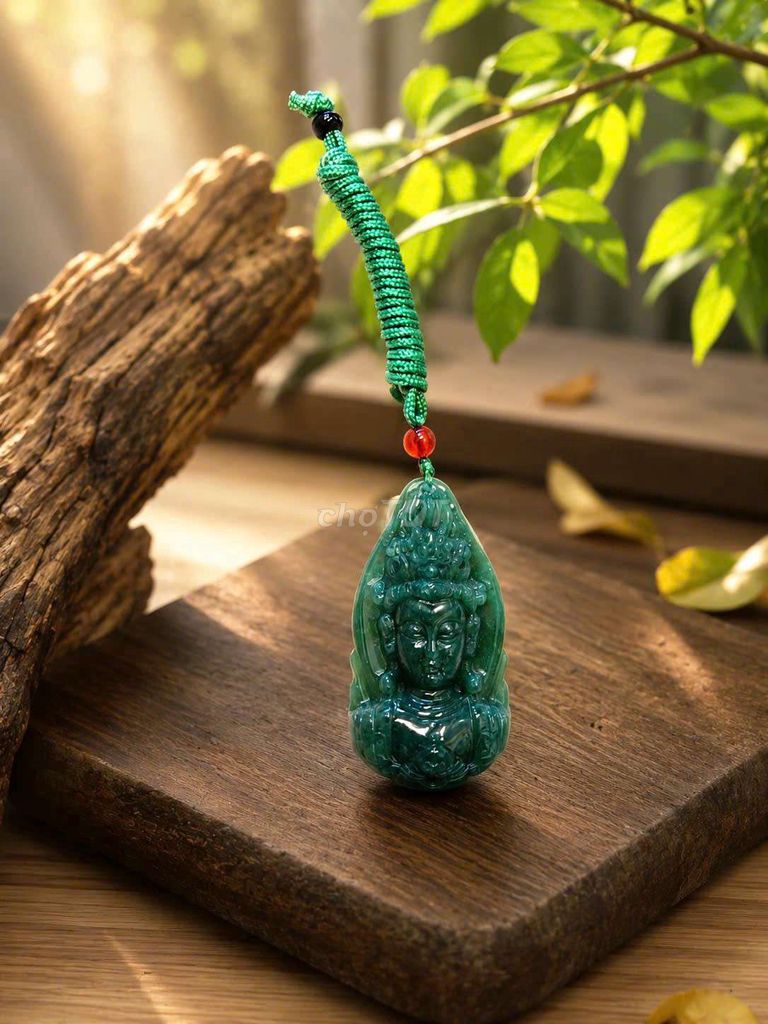 Mặt dây chuyền Quan Âm Lam ngọc. Mua bán Phụ kiện thời trang khác tại Quận Lê Chân Hải Phòng được đăng bởi Nguyễn Hiếu hình 1