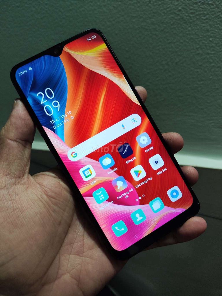 Oppo F9 4/64G chính hãng Android 10 đẹp chữa cháy