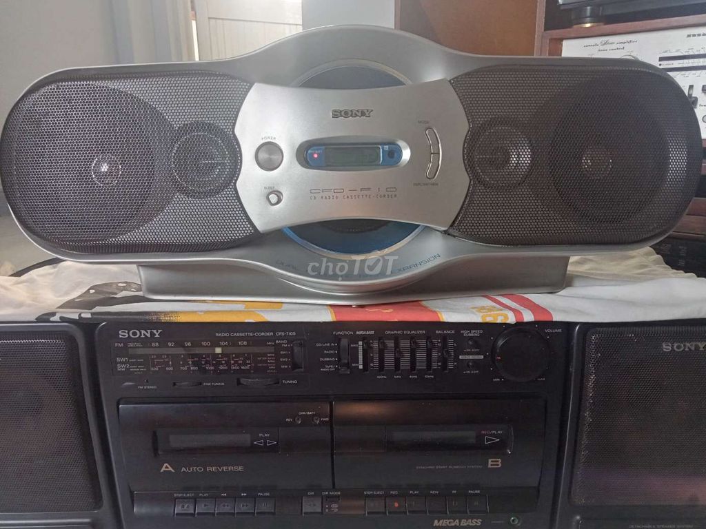 Cassette Sony CFD -f10. Mua bán Tivi, Âm thanh tại Thành phố Thủ Đức Tp Hồ Chí Minh được đăng bởi Tân hình 1