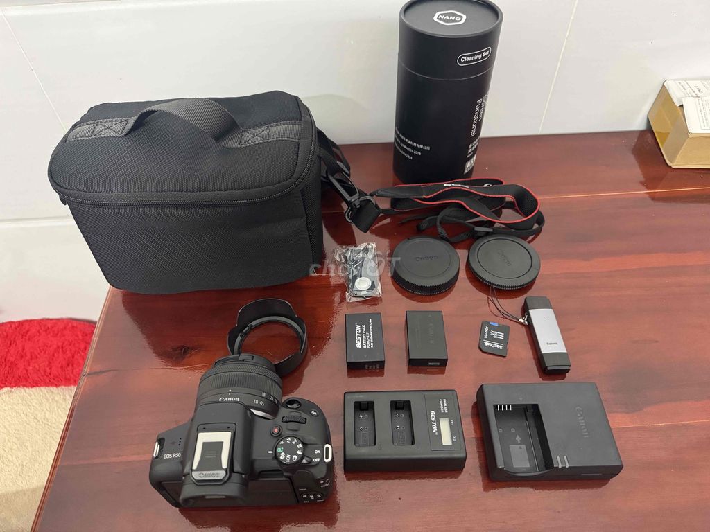 Máy ảnh Canon R50 Đen. Mua bán Máy ảnh, Máy quay tại Huyện Giồng Riềng Kiên Giang được đăng bởi Quốc Thuần solar hình 1