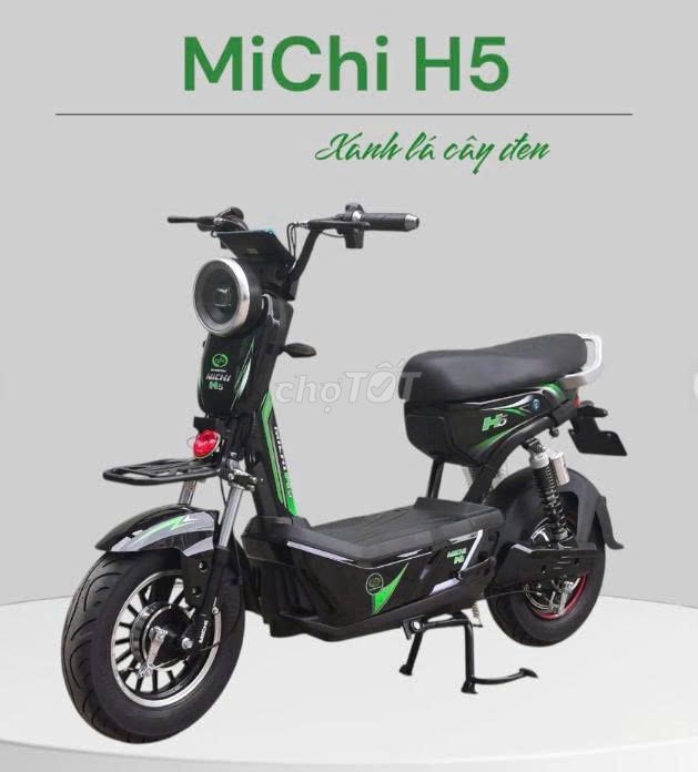 MICHI H5 ĐI 70KM/ LẦN SẠT, MỚI 100%, BH TẬN NHÀ. Mua bán Xe điện tại Huyện Nhà Bè Tp Hồ Chí Minh được đăng bởi XEĐIỆNTRẢGÓP KHÁNH CHƯƠNG hình 6