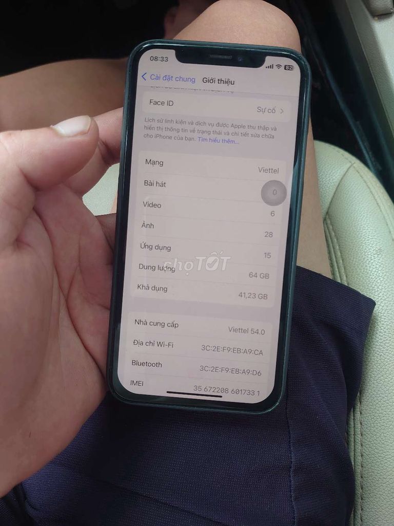 iPhone X 64GB Trắng. Mua bán Điện thoại tại Thành phố Tam Điệp Ninh Bình được đăng bởi Vũ  hình 1